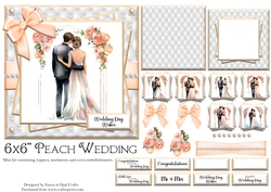 Peach Wedding