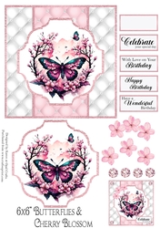 Butterflies & Cherry Blossom