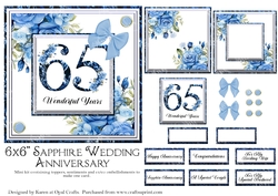 Sapphire Wedding Anniversary