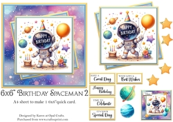 Birthday Spaceman 2