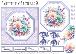 Butterfly Florals 9