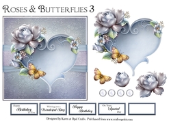 Roses & Butterflies 3