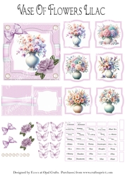 Vase Of Flowers Lilac