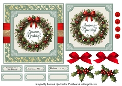 Holly Wreath 4