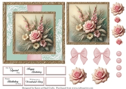 Framed Bouquet 1