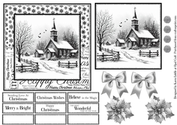 Black & White Church 3