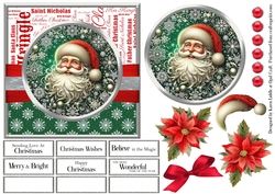 Santa Wreath 3