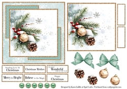 Watercolour Christmas 1 