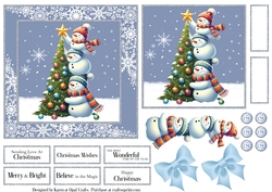 3 Funny Snowmen