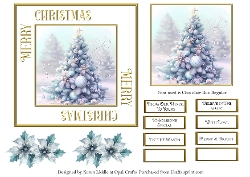 Framed Minty Christmas 33
