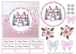 Snowmen Circles 6