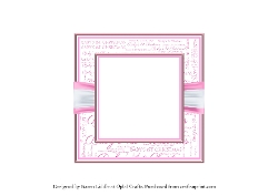 Pink Babys 1st Christmas Insert 1,2,3,4,5,6, & 7 