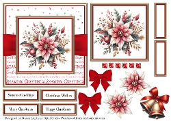 Christmas Sparkle Flowers 1