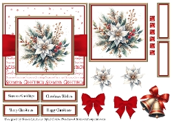 Christmas Sparkle Flowers 4