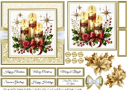 Gold Candles 1
