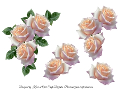 3D Decoupage Roses Sheet 2