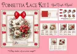 Poinsettia Lace Kit 1