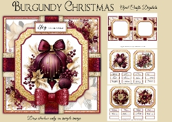Burgundy Christmas Mini Kit