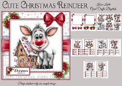 Cute Christmas Reindeer Mini Kit