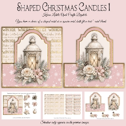 Shaped Christmas Candle 1 Mini Kit