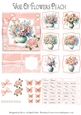 Vase Of Flowers Peach