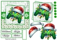 Christmas Game Controller Green 1