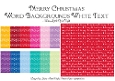 Merry Christmas Background Papers in White