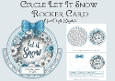Circle Let It Snow Rocker Card
