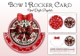 Merry Christmas Bow Rocker Card