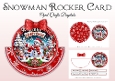 Snowman Rocker Card