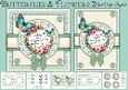 Butterflies & Flowers Wreaths 2