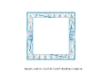 Art Deco in Silver & Blue Insert