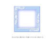 Blue Teacup Florals Insert 6x6