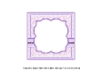Pretty Pansies Insert 6x6