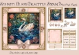 Stained Glass Graceful Swans 2 Mini Kit