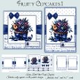 Fruity Cupcakes 1 Mini Kit 5x7 & 6x6 Cards