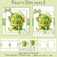 Fruity Cupcakes 2 Mini Kit 5x7 & 6x6 Cards
