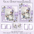 Christmas Lilac Cuties 2 Mini Kit 5x7 & 6x6 Cards