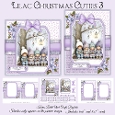 Christmas Lilac Cuties 3 Mini Kit 5x7 & 6x6 Cards