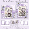 Christmas Lilac Cuties 5 Mini Kit 5x7 & 6x6 Cards