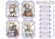 Christmas Lilac Cuties Toppers & Sentiments Kit 3