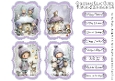Christmas Lilac Cuties Toppers & Sentiments Kit 4