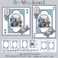 Get Well Soon/Birthday Mini Kit 5x7 & 6x6 Cards 2