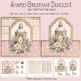 Shaped Christmas Candle 1 Mini Kit