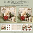 Shaped Christmas Candle 5 Mini Kit