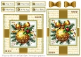 Deck the Halls 2 Card Fronts & Sentiments - 6x6 & 5x7