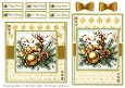 Deck the Halls 4 Card Fronts & Sentiments - 6x6 & 5x7