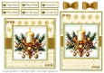 Deck the Halls 7 Card Fronts & Sentiments - 6x6 & 5x7