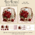Shaped Red Roses 1 Mini Kit 