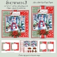 Snowmen 3 Mini Kit 6x6 & 5x7 Cards